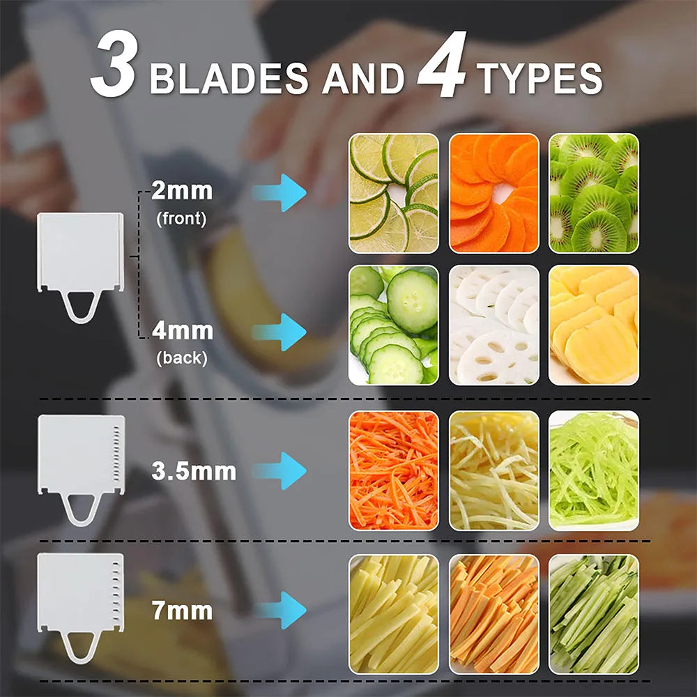 Multi Functional Vegetable Slicer