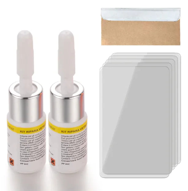 Auto Glass Repair Resin Kit